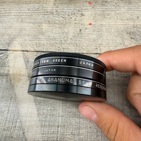 Hoya Lens Filter Camrex 55 Green Red Y(K2) - Picture 8 of 12